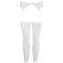 NO:XQSE - Spitzen-Strumpfhalter-Set - Weiß