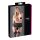 Cottelli Plus Size - Spitzenstrumpfhalter mit Schnürung (Schwarz) - XL