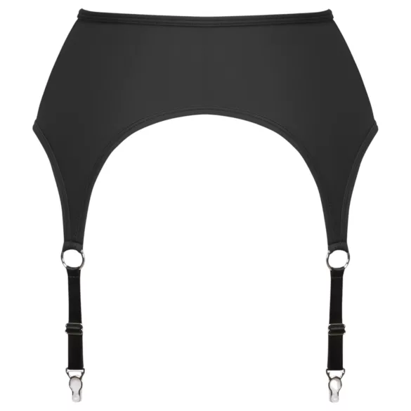 Cottelli - Mattschwarzer Strumpfhalter - L