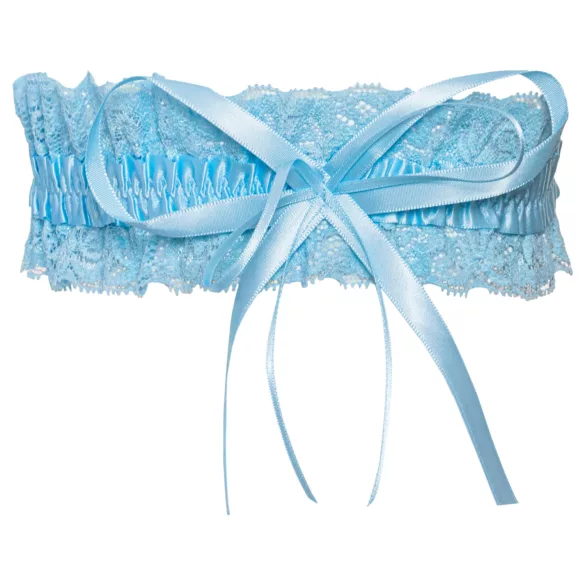 Cottelli - Braut-Strumpfband in Blau (S-L)