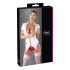 Cottelli - Krankenschwester-Top mit Strapsen - XL