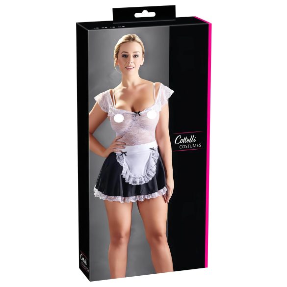 Cottelli - Verführerisches Zimmermädchen-Kostüm - XL