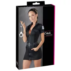 Cottelli Police - Polizistin Kostüm Kleid (schwarz)