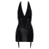 Cottelli - Domina-Kleid mit Peitsche (schwarz) - M