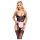 Cottelli - Transparente Dienstmädchen-Kostüm (Schwarz-Pink) - L