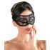 Cottelli - Vorgeformte Spitzenmaske (schwarz)
