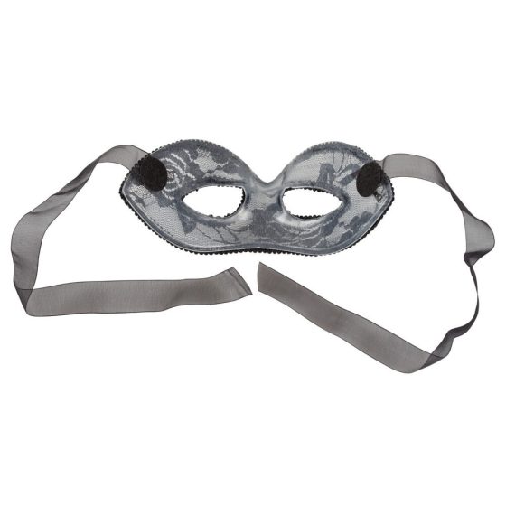 Cottelli - vorgeformte, spitze Augenmaske (schwarz)