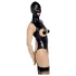 Bad Kitty - Offener Body & Sauggesicht (Schwarz) - L