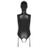 Bad Kitty - Offener Body & Sauggesicht (Schwarz) - L
