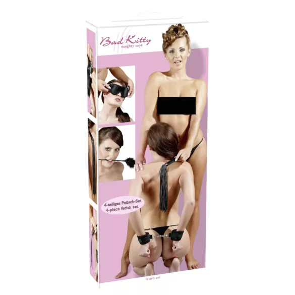 Bad Kitty - Fetisch-Set - Schwarz