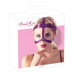 Bad Kitty - Strass-Kopfgeschirr (Rosa)