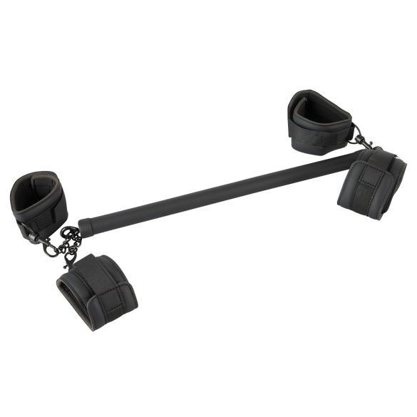 Fetish - Kunstleder Fesselset (6-teilig) - Schwarz