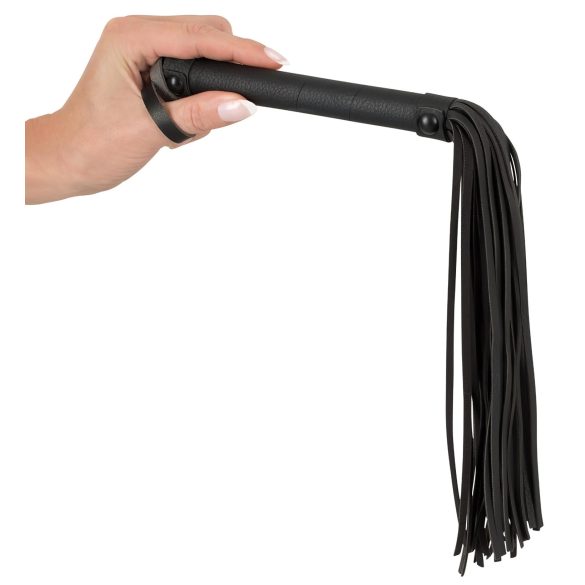 Bad Kitty - Kunstleder Bondage Set mit Klettverschluss (8-teilig) - Schwarz