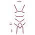 Bad Kitty - Ganzkörper-Harness Body (Rot) - L/XL