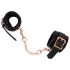 Bad Kitty - Ketten mit Kette (schwarz-rosegold)
