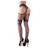 Cottelli - Wellenförmige Sex-Strumpfhose (schwarz)