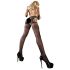 Cottelli - Wellenförmige Sex-Strumpfhose (schwarz)
