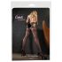 Cottelli - Wellenförmige Sex-Strumpfhose (schwarz)