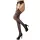 Cottelli - gemusterte Netz-Strumpfhose - schwarz (S-L)