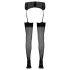 Cottelli - Rückennaht-Strumpfhose mit hohem Fersenabschluss (schwarz) - 3