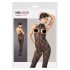 NO:XQSE - Spitze Jumpsuit mit offener Brust - XL/XXL