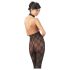 NO:XQSE - Spitze Jumpsuit mit offener Brust - XL/XXL