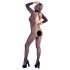 Mandy Mystery - Ganzkörper-Netz Catsuit mit Maske - Schwarz (S-L)