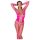 Cottelli - Netz Catsuit (Pink) - S-L