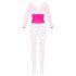 Cottelli - Netz Catsuit (Pink) - S-L