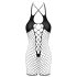 Cottelli - Offenes Netz-Body (schwarz) - S-L