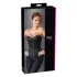 Cottelli - Besticktes Party-Korsett (Schwarz) - XL