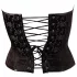 Cottelli - Besticktes Party-Korsett (Schwarz) - XL
