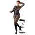 Cottelli Plus Size - Satin-Taillenkorsett (Schwarz)