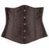 Cottelli Plus Size - Satin-Taillenkorsett (Schwarz)