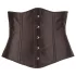 Cottelli Plus Size - Satin Korsett (schwarz)