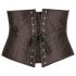 Cottelli Plus Size - Satin-Taillenkorsett (Schwarz)