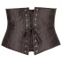 Cottelli Plus Size - Satin Korsett (schwarz)