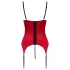 Cottelli - Spitzen Push-up-Oberteil-Set (rot) - M