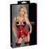 Cottelli - Rot Spitzenset mit Hebe-BH - L