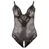 Cottelli Plus Size - Spitzenbody (schwarz) - XXXL
