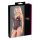 Cottelli - Spitzen-Body mit Perlen, offen (schwarz) - L