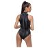Cottelli Party - Schlangenhaut Bodysuit (schwarz) - M