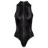 Cottelli Party - Schlangenhaut Bodysuit (schwarz) - M