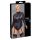 Cottelli Bondage Plus Size - Body mit Spitzärmeln (schwarz) - 2XL