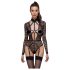 Cottelli - transparenter Riemenbody (schwarz) - M