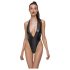 / Cottelli Party - Glänzender Neckholder-Body (Schwarz) - L