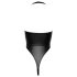 / Cottelli Party - Glänzender Neckholder-Body (Schwarz) - L
