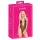Küssbar - Body mit pinker Stickerei (schwarz) - L/XL