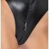 Noir - Body mit Schlangenleder-Print (Schwarz)