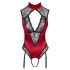 Cottelli - Spitzen-Body im Neckholder-Stil (Rot)